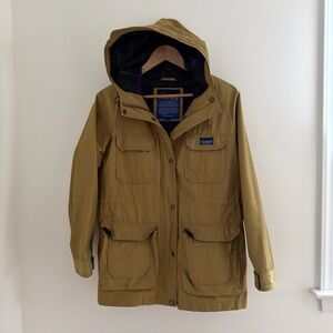 Penfield  KASSON Parka Unisex S Tan 60/40 Coat Utility Chore Jacket Water Resist